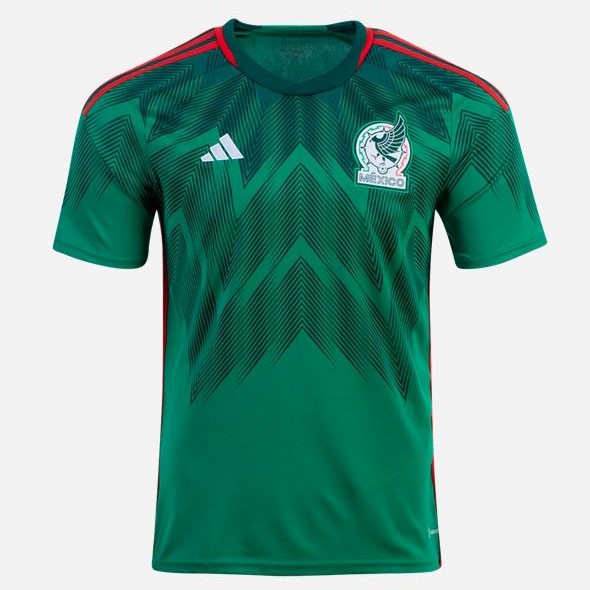 Camiseta México 1ª Kit 2022 2023 Azul